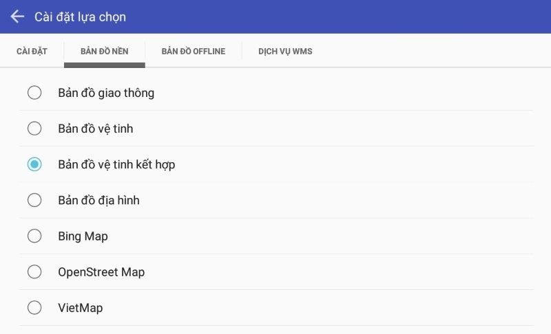 15 Chon ban do ve tinh ket hop la tot nhat tren geosurvey