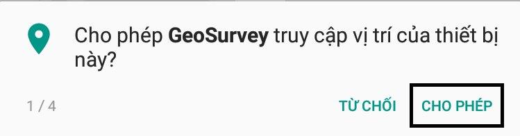 6 Dong y cho geosurvey truy cap vi tri