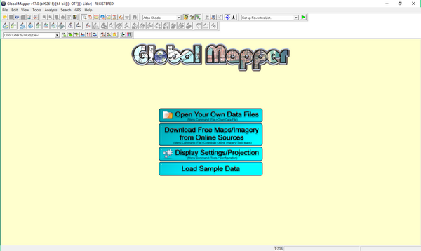 Global Mapper dung de chuyen du lieu gpx sang tab mapinfo vn2000