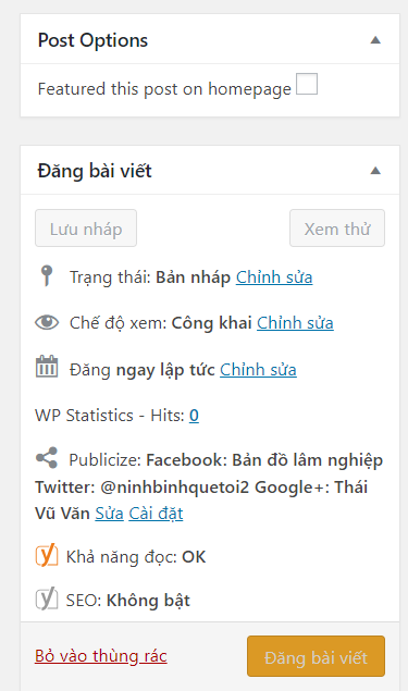 dang bai viet