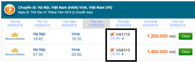 so hieu chuyen bay