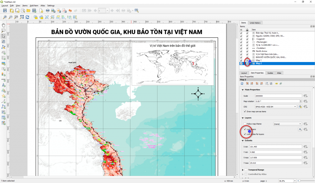 Bản Đồ Lâm Nghiệp